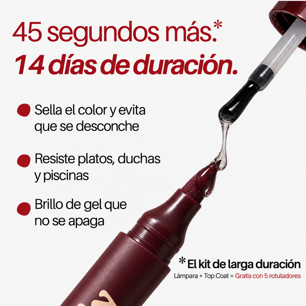 Rotulador de uñas Cherry