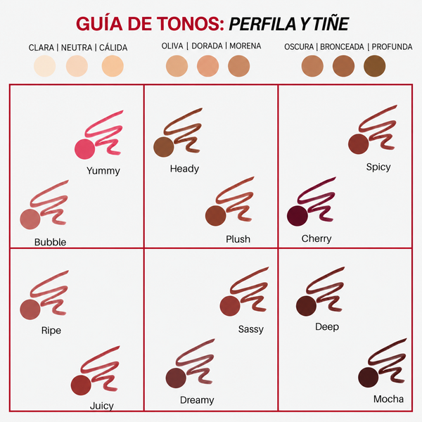 Tinte labial en rotulador Deep