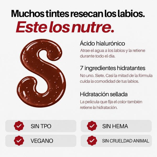 Tinte labial en rotulador Heady